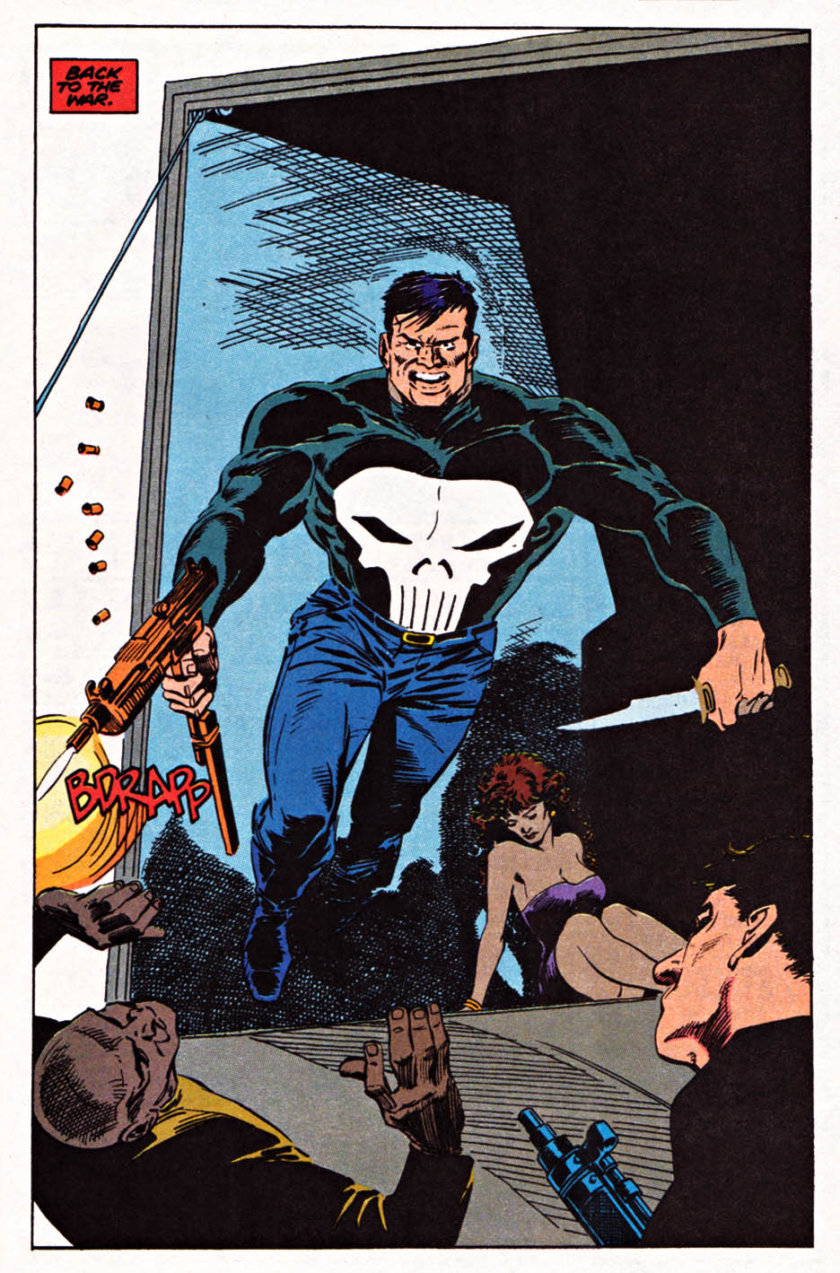 Read online The Punisher (1987) comic -  Issue #62 - Fade... to white - 21