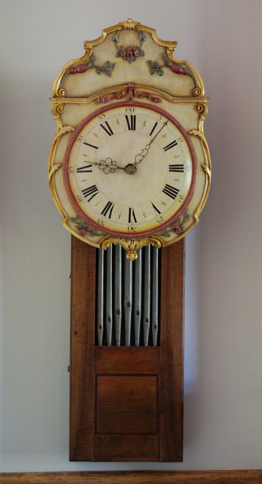 Black Forest Clocks A Rare Black Forest Musical Harp Clock Hackbrettuhr
