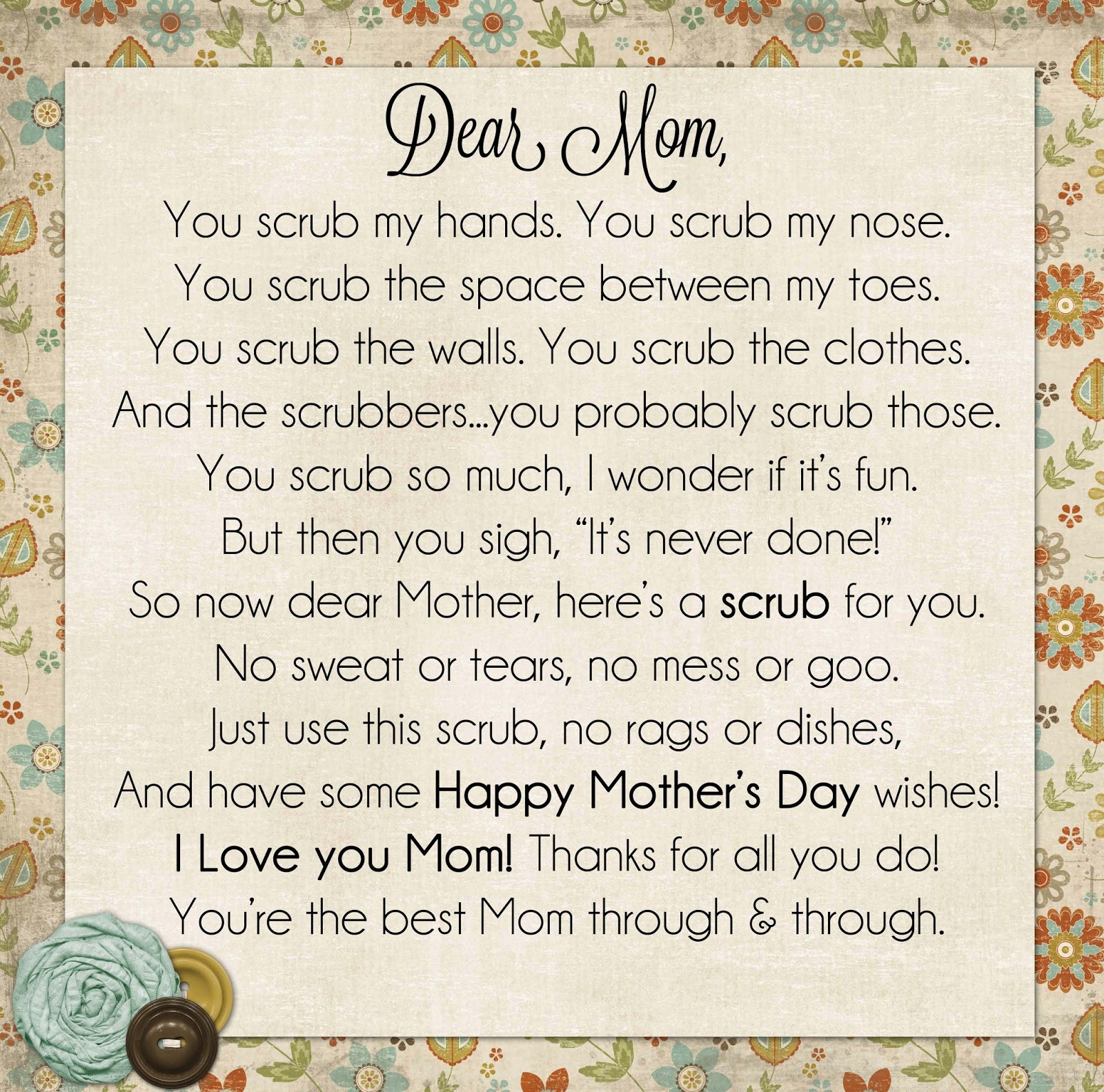 clipart mothers day poems - photo #29