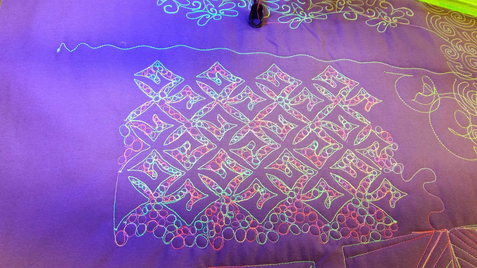 SewnSew Quilting Black Light Quilting