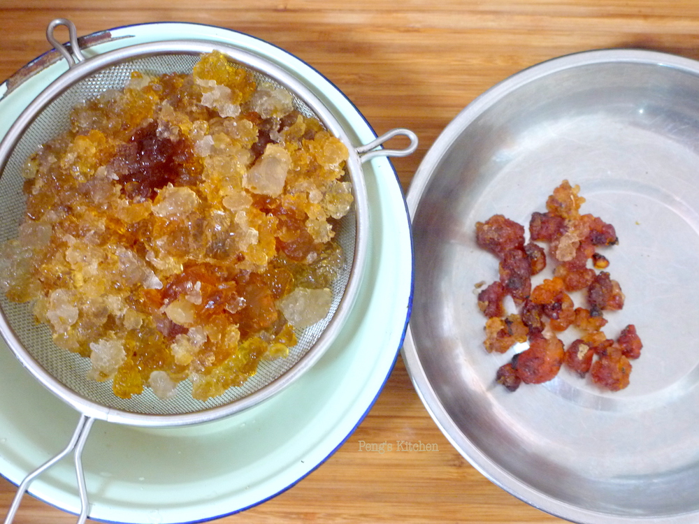 Peng's Kitchen Osmanthus White Fungus Peach Resin Dessert 桂花雪耳桃胶甜汤