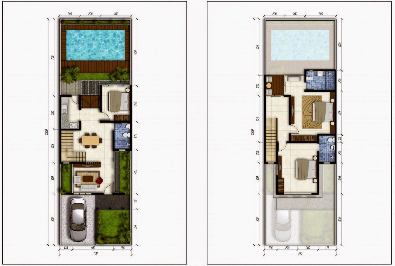 Contoh Gambar Desain Rumah 5x6 - Informasi Desain dan Tipe ...