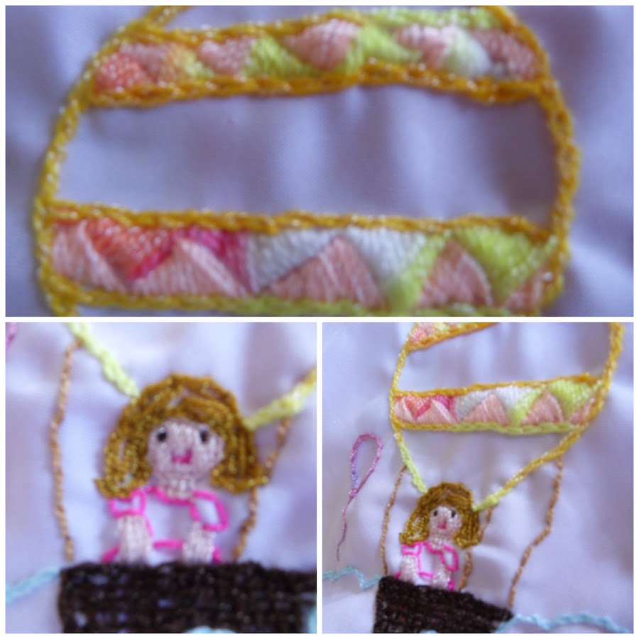 Puntadas básicas de bordado