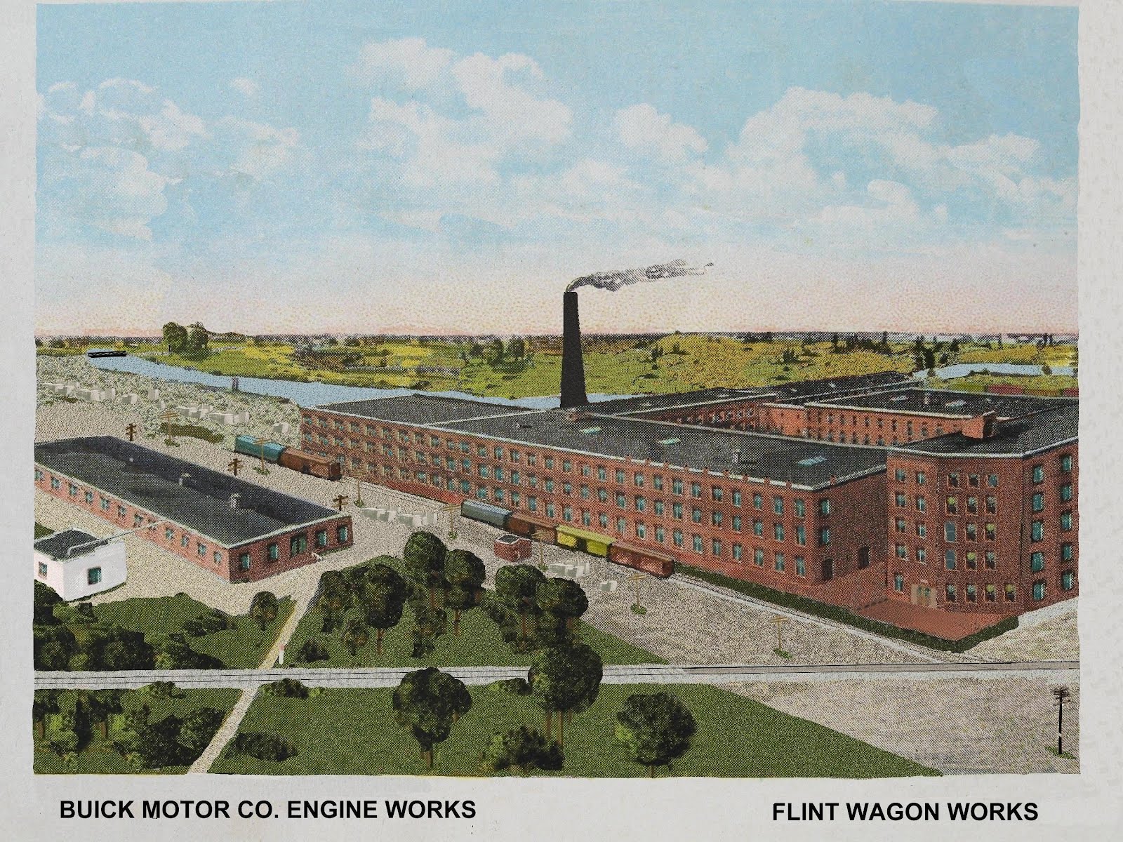 First Buick Plant In Flint. | BUICK FACTORY HISTORY