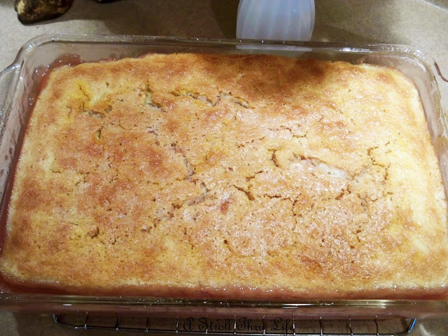 Spring Is Here - Time For Old Fashioned Peach Cobbler