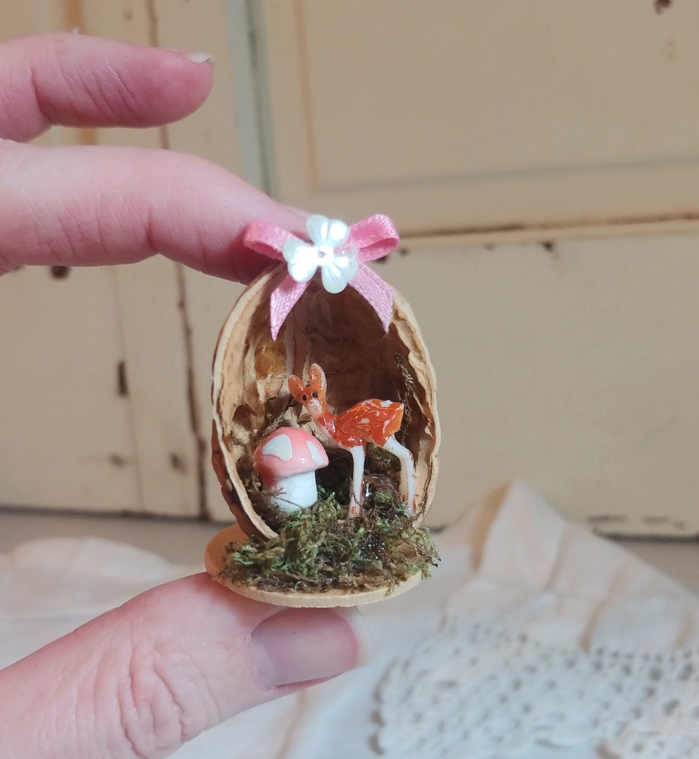 miniature shell scene