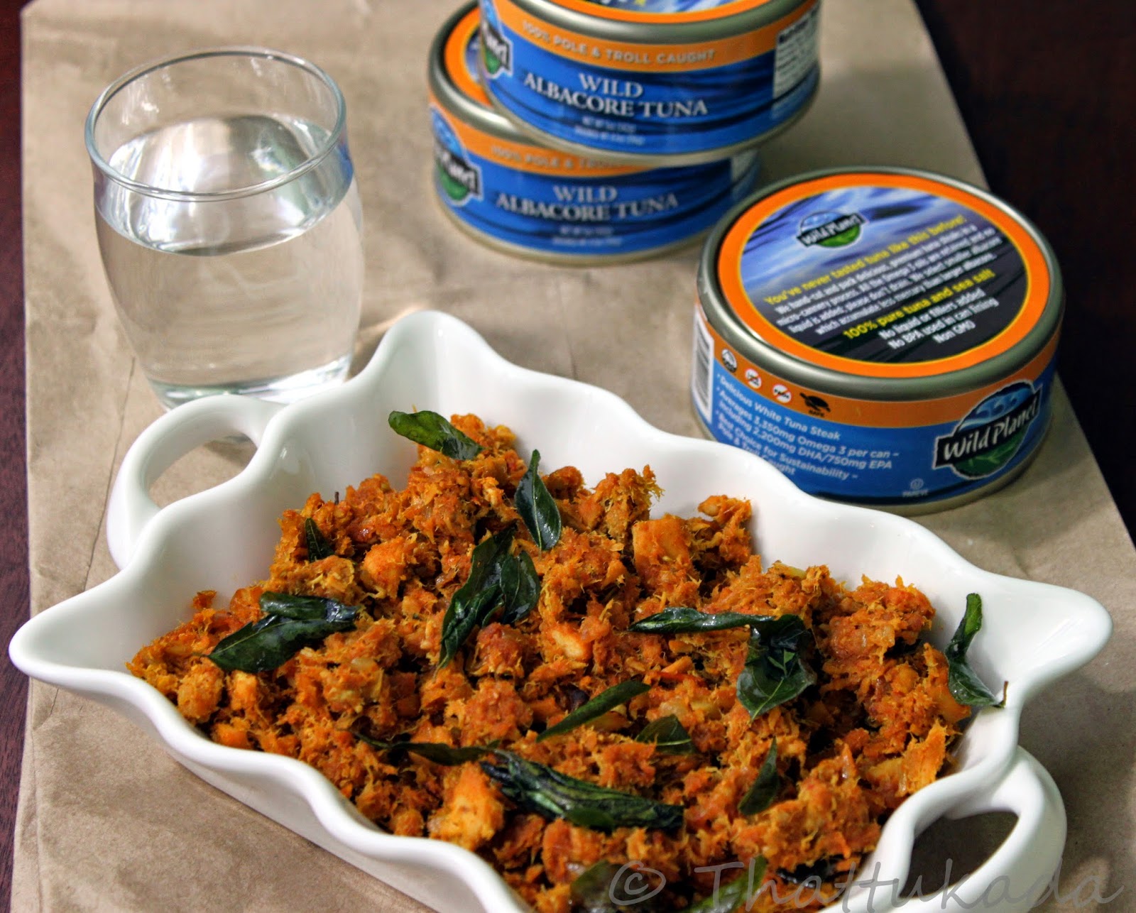 Canned Tuna Roast Thattukada