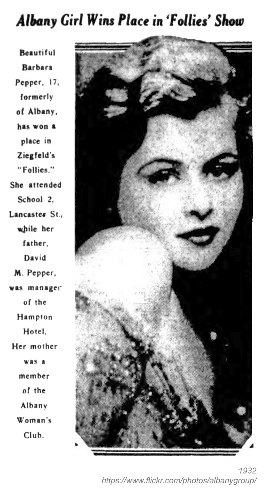 Los Angeles Morgue Files Green Acres Actress Barbara Pepper 1969