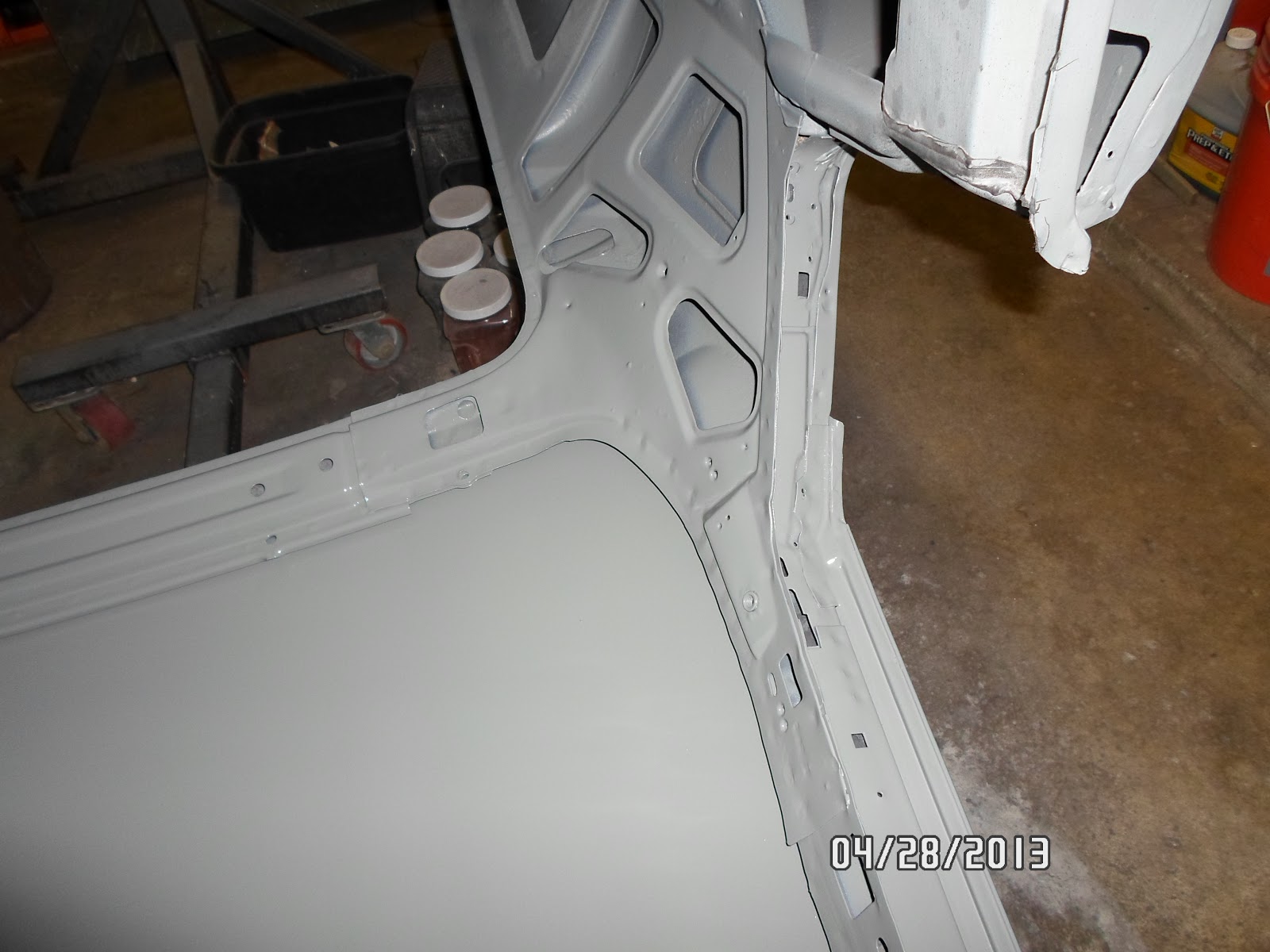 Night Mission Boss 302 Blog Replacing the Roof Skin Part 3