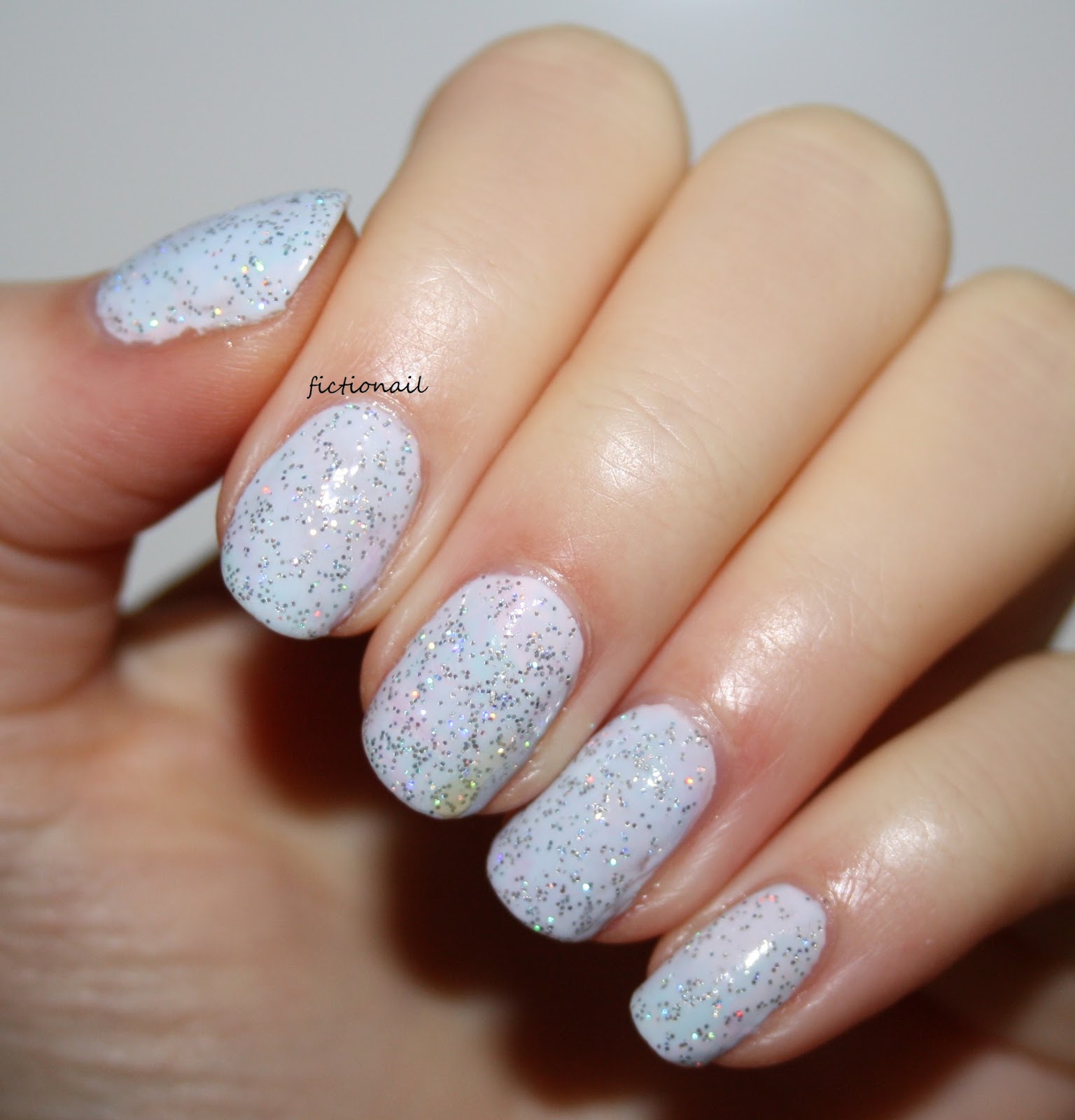 Glitter Pastel Nails