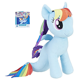 My Little Pony the Movie Princess Rainbow Dash Sea-Pony Cuddly Plush 