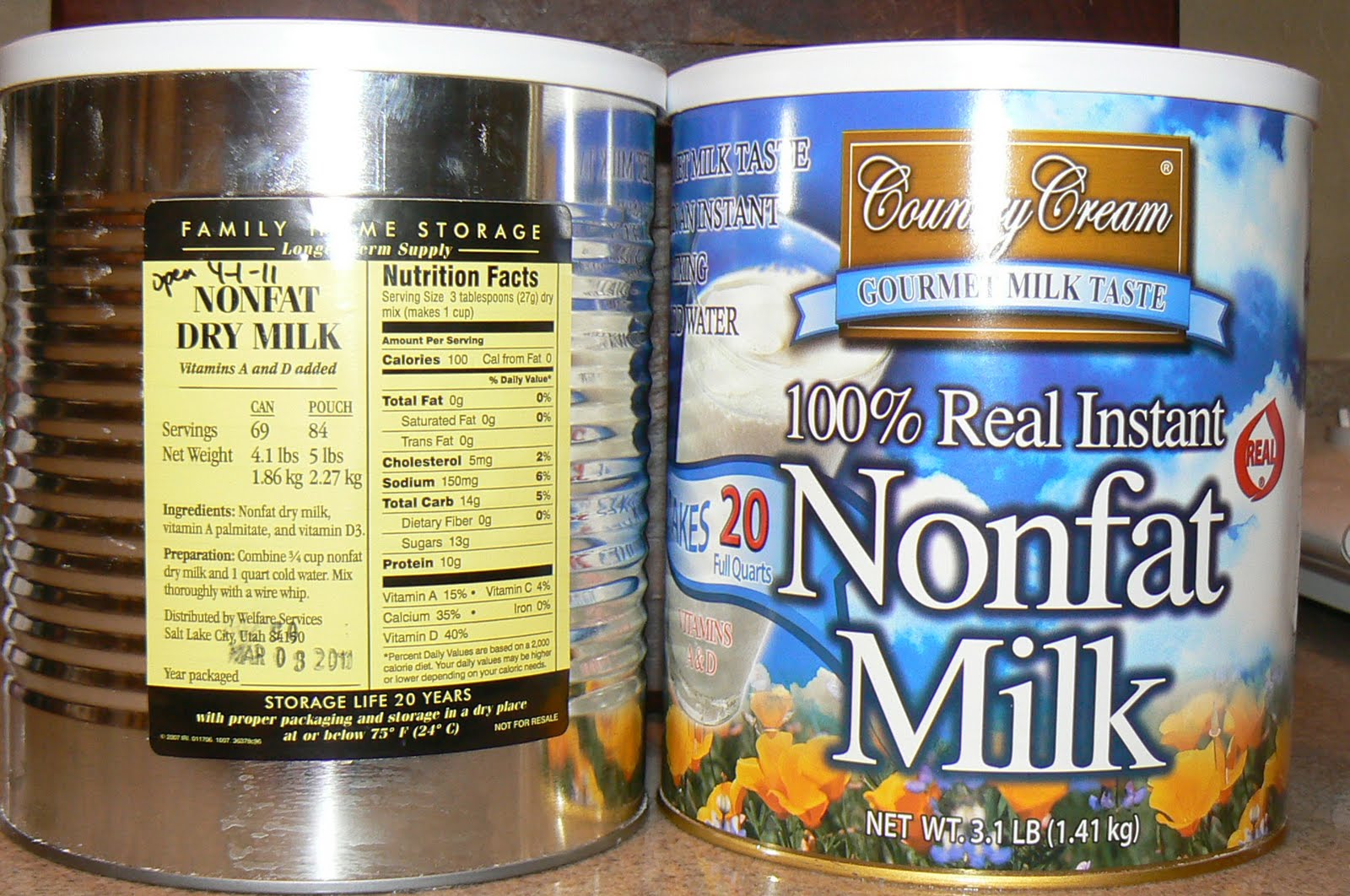 The Art of SelfReliance Powdered Milk