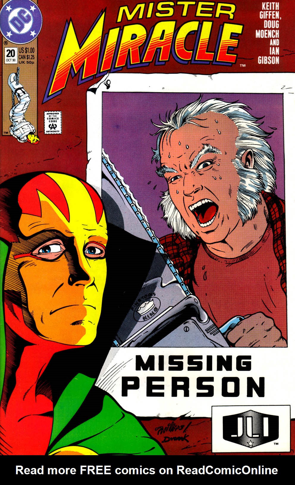 Mister Miracle (1989) issue 20 - Page 1