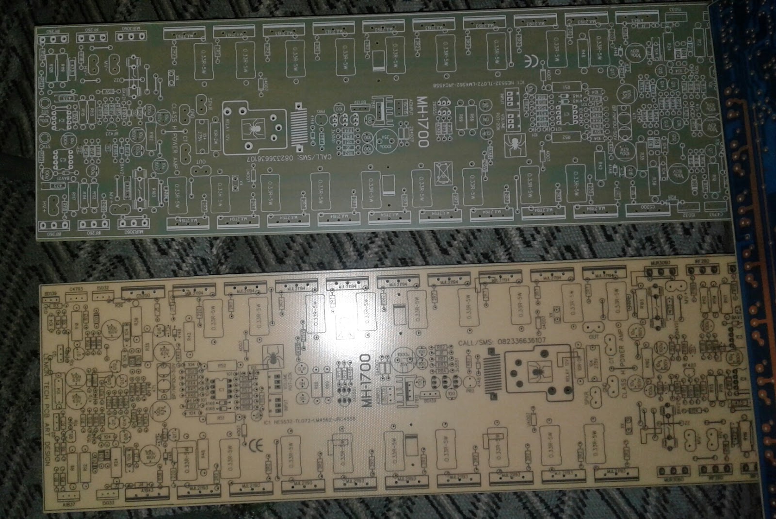 DK Tech PCB Audio Power AMPLIFIER PCB POWER AMP CLASS H LEACH MARSHALL