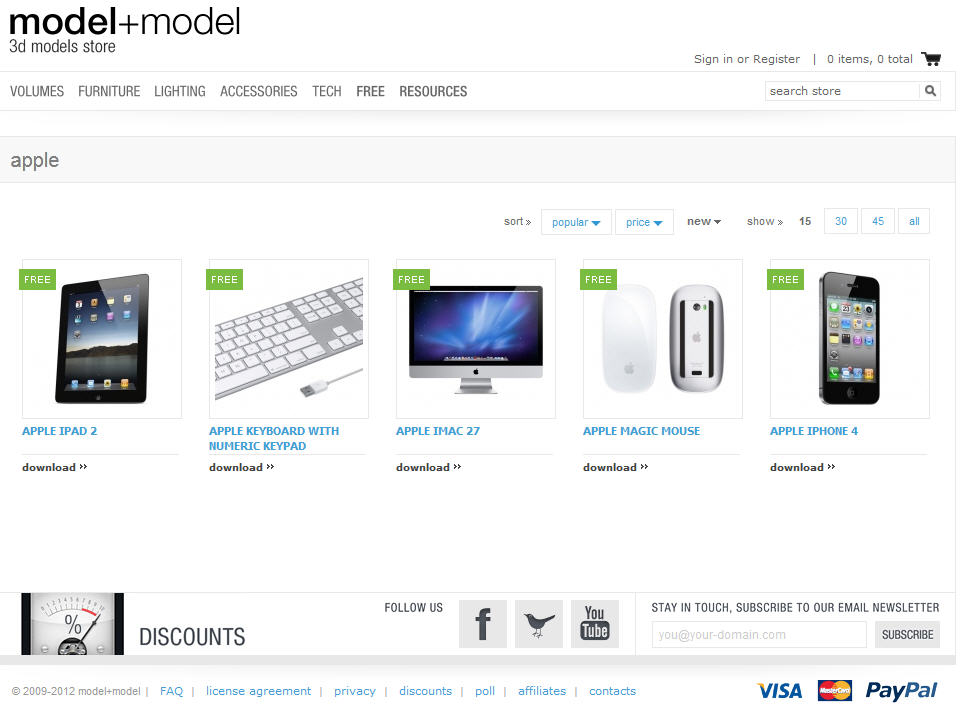 Free high Poly 3d models of Apple products | Computer Graphics Daily News