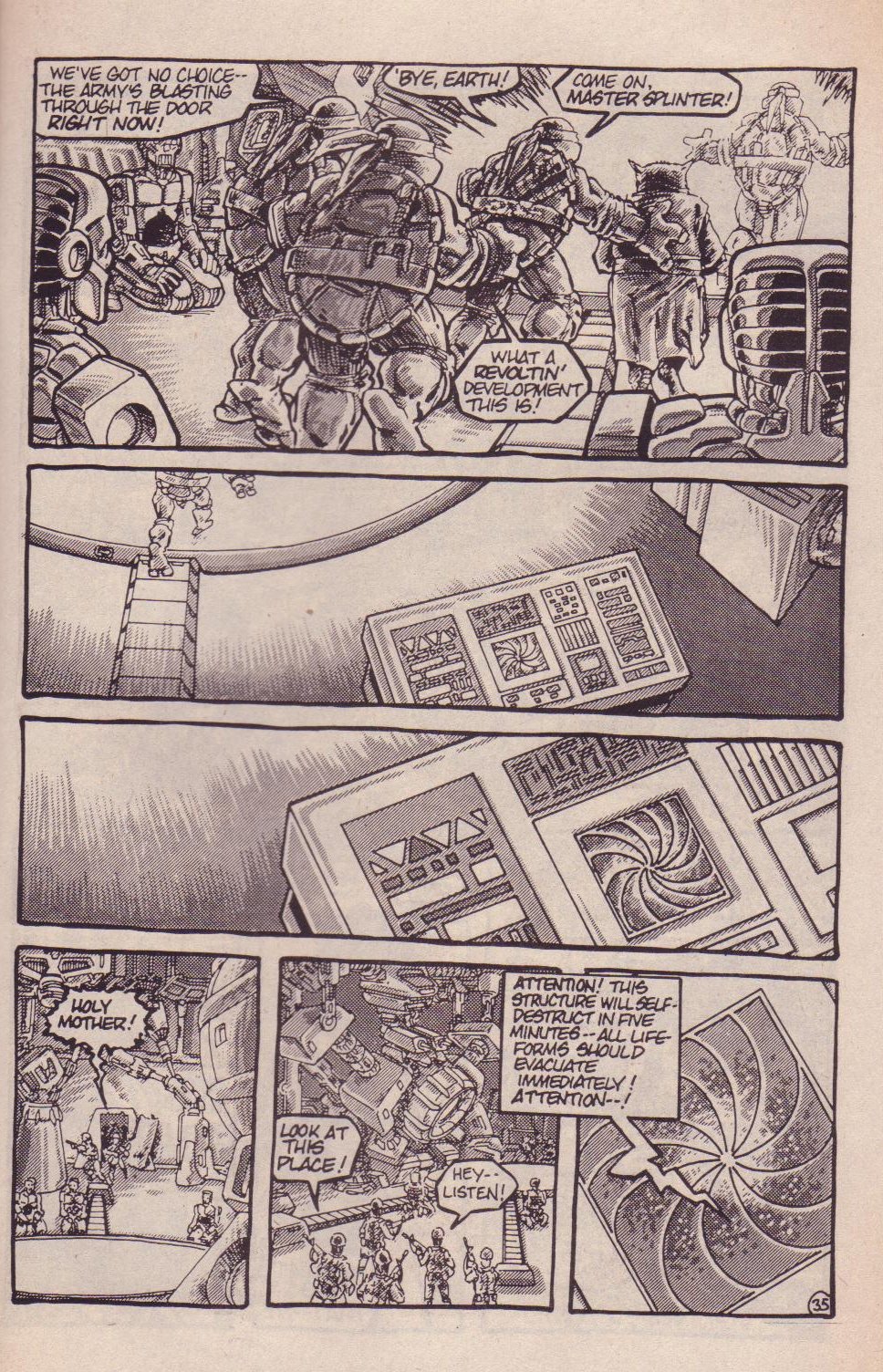 Teenage Mutant Ninja Turtles (1984) Issue #7 #7 - English 37