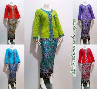 setelan baju batik 2018