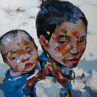 Вьетнамский художник. Van Chu