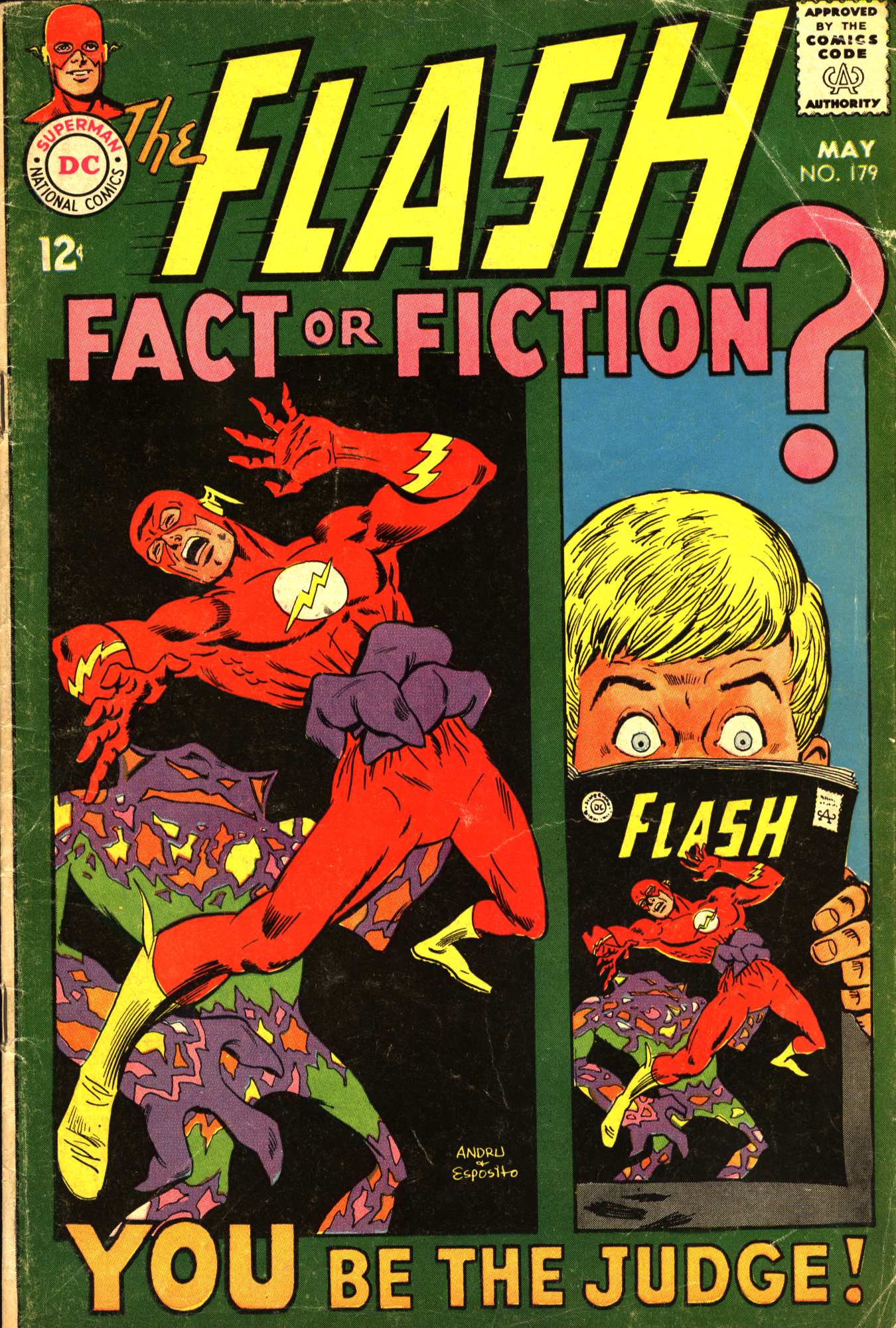 Read online The Flash (1959) comic -  Issue #179 - 1