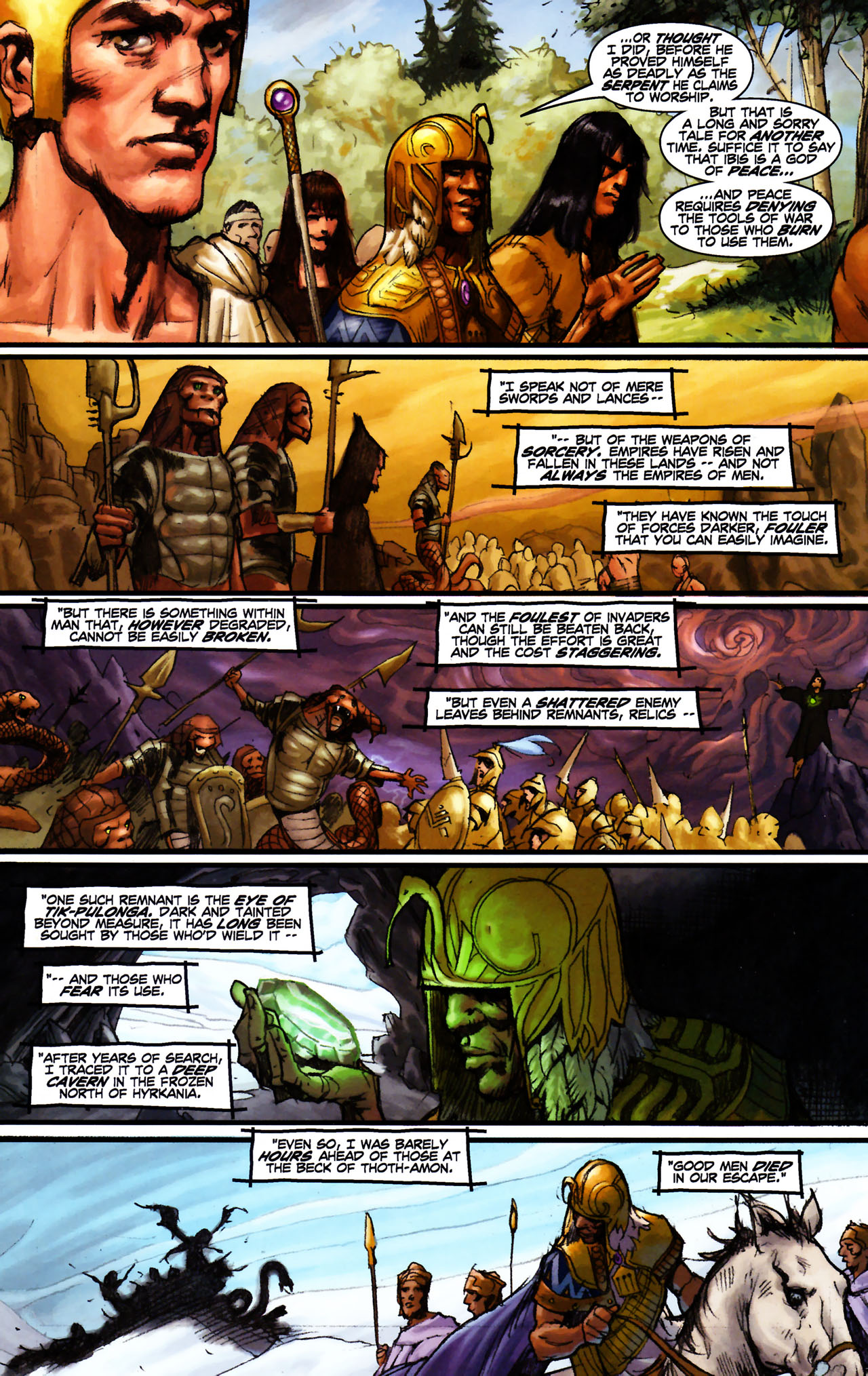 Read online Conan (2003) comic -  Issue #12 - 13