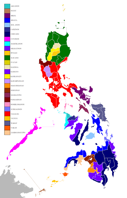 Data persebaran suku bangsa di Filipina, Jelaskan