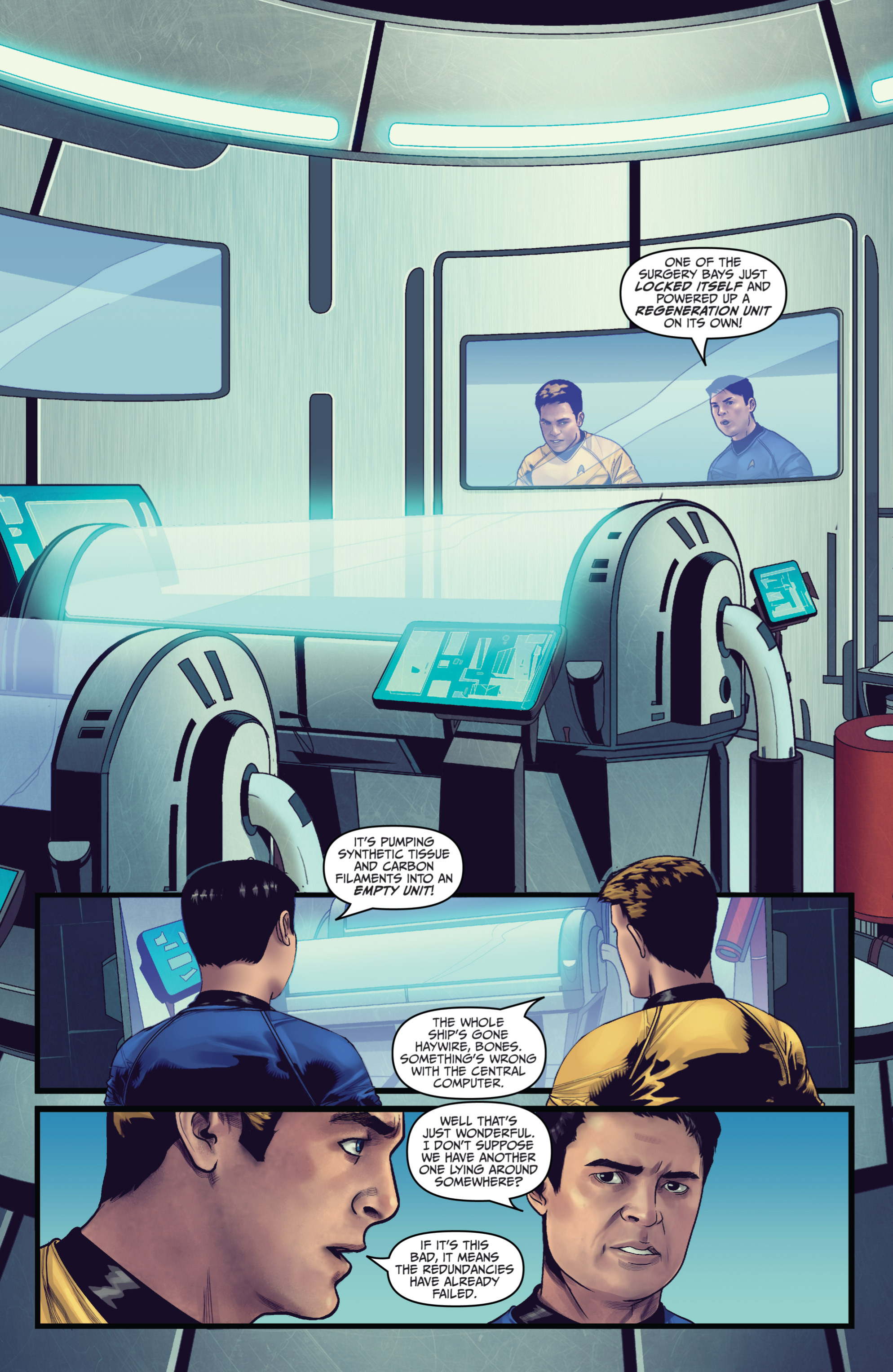 Read online Star Trek (2011) comic -  Issue #31 - 21