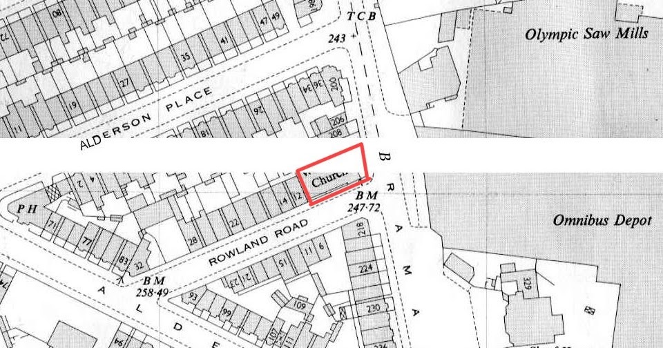 View From A Hill Ebenezer Wesleyan Reform Chapel, Bramall Lane, Sheffield