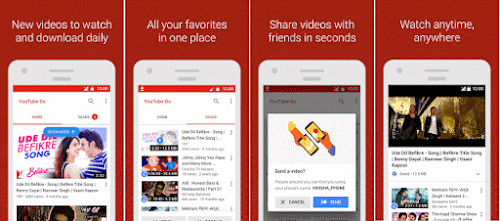 تطبيق YouTube Go لمشاهدة اليوتيوب بدون انترنت