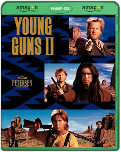Young Guns II (1990) 1080p AMZN WEB-DL Dual Latino-Inglés [Subt. Esp-Ing] (Western)