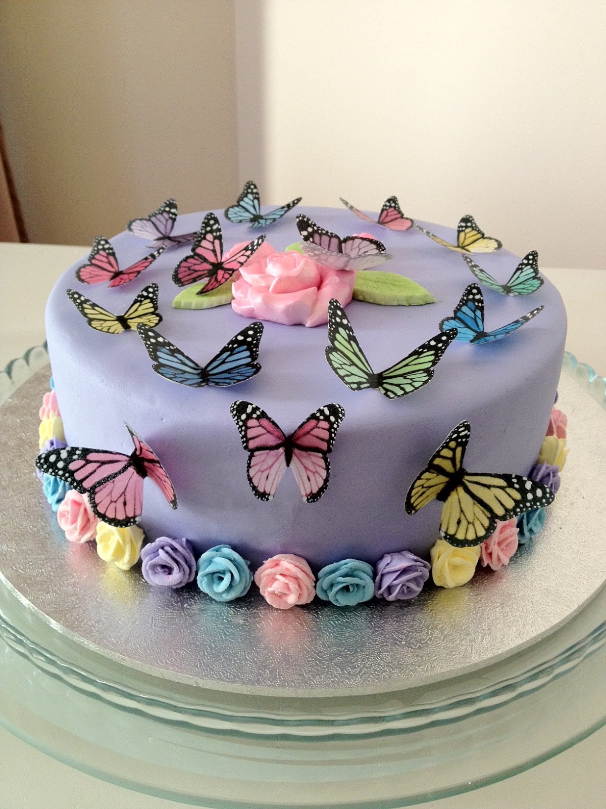 Cake Story by Jenty: Jan&amp;#39;s butterfly cake