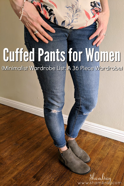 Cuffed Pants for Women (Minimalist Wardrobe List: A 36 Piece Wardrobe)