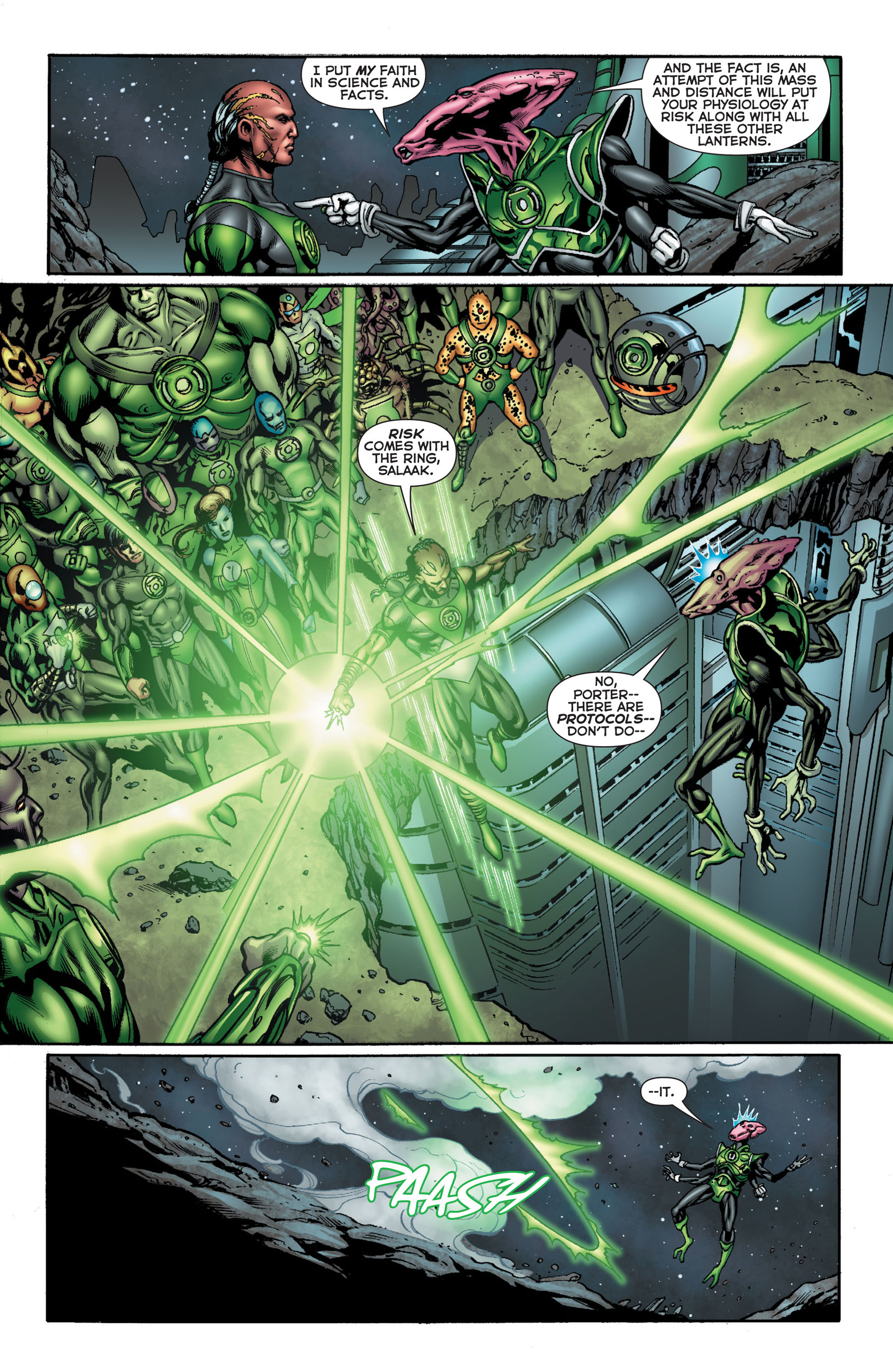 Read online Green Lantern Corps (2011) comic -  Issue #3 - 7