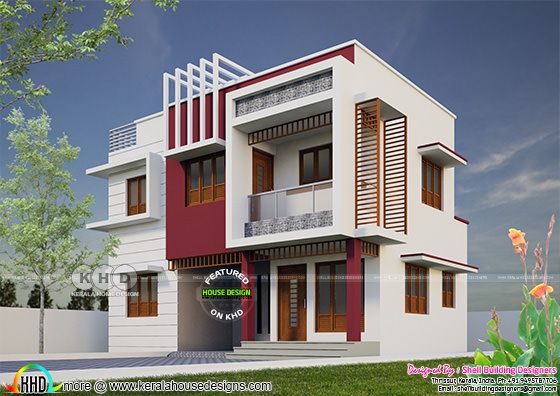 1447 sq-ft 3 bedroom contemporary home