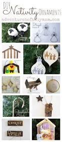 DIY Nativity Ornaments