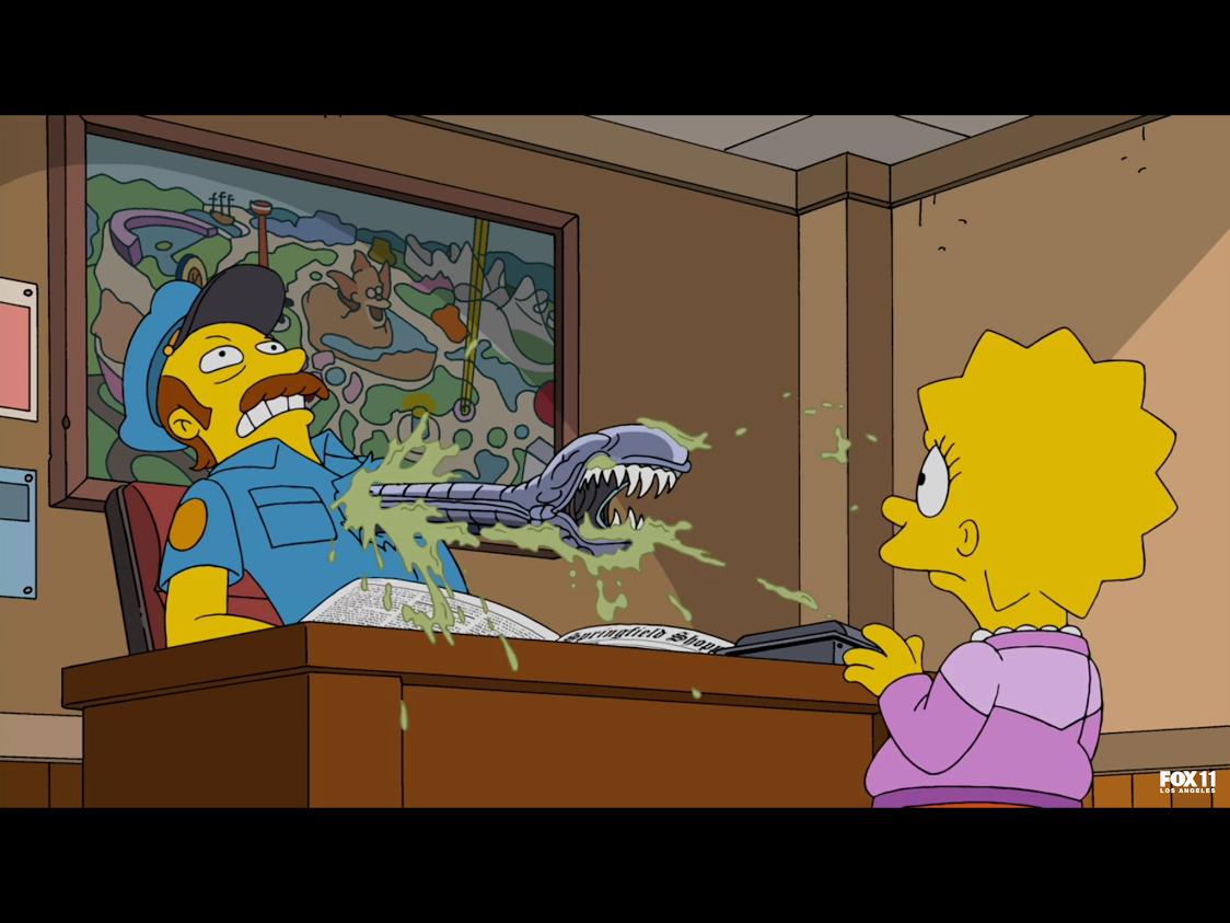 The Aliens From Simpsons