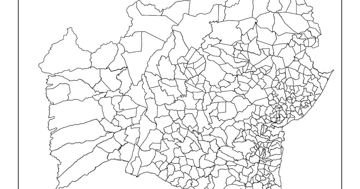 MAPA MUNICÍPIOS DA BAHIA Suporte Geográfico MAPA MUNICÍPIOS DA BAHIA Suporte Geográfico