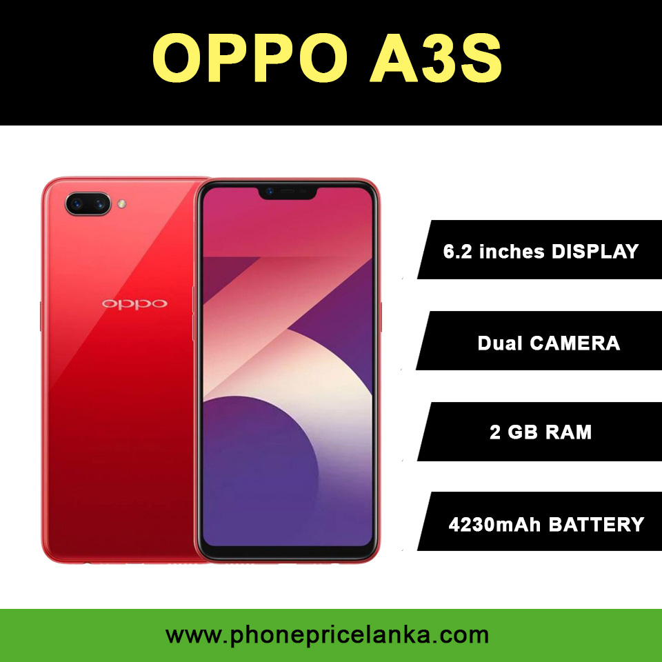 Oppo A3s Price In Sri Lanka