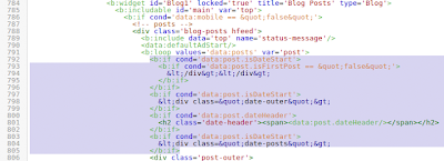 Perbaikan Blogger Template HTML Editor Dari Blogger Buzz