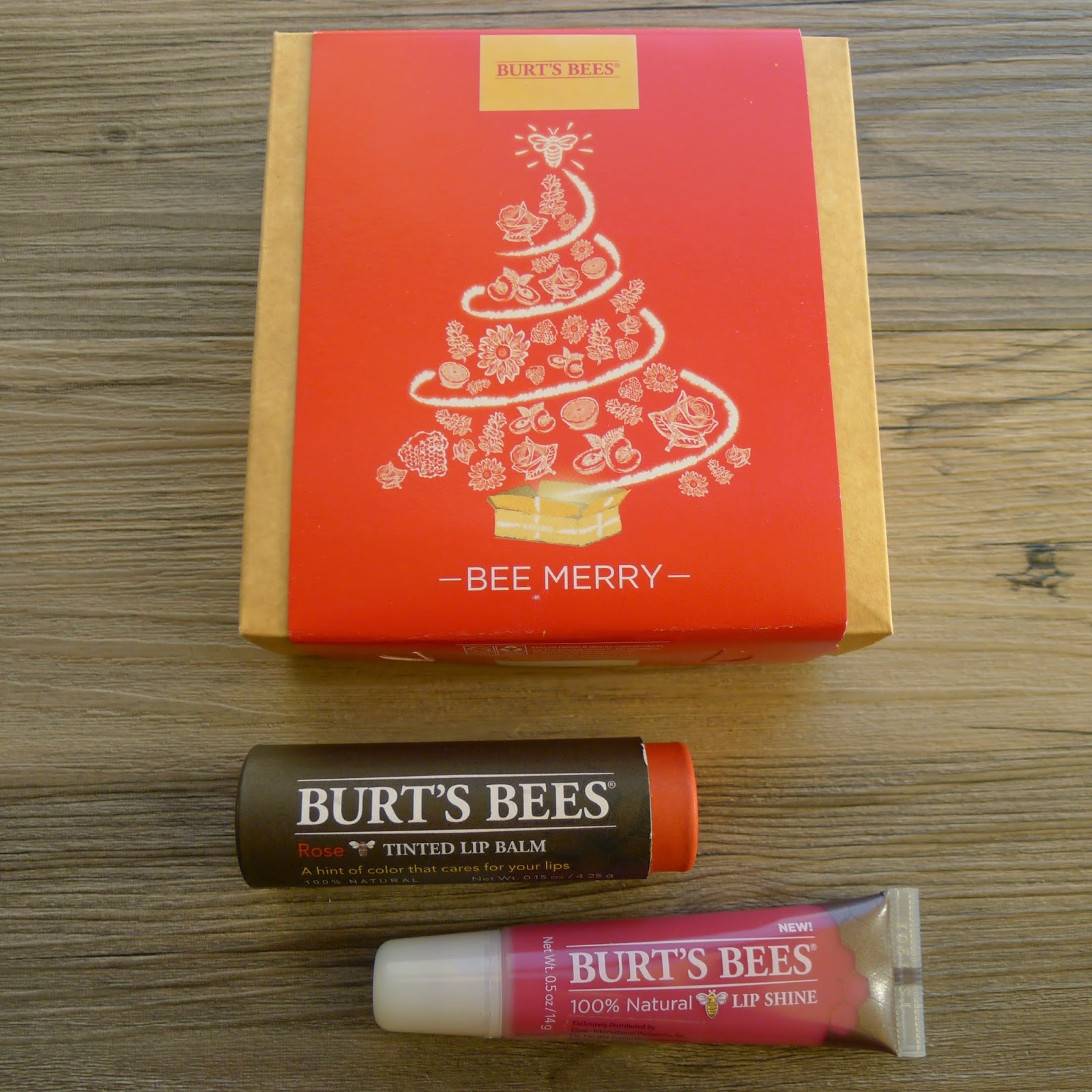 Burt's Bees Bee Merry Holiday gift sets Tina Villa