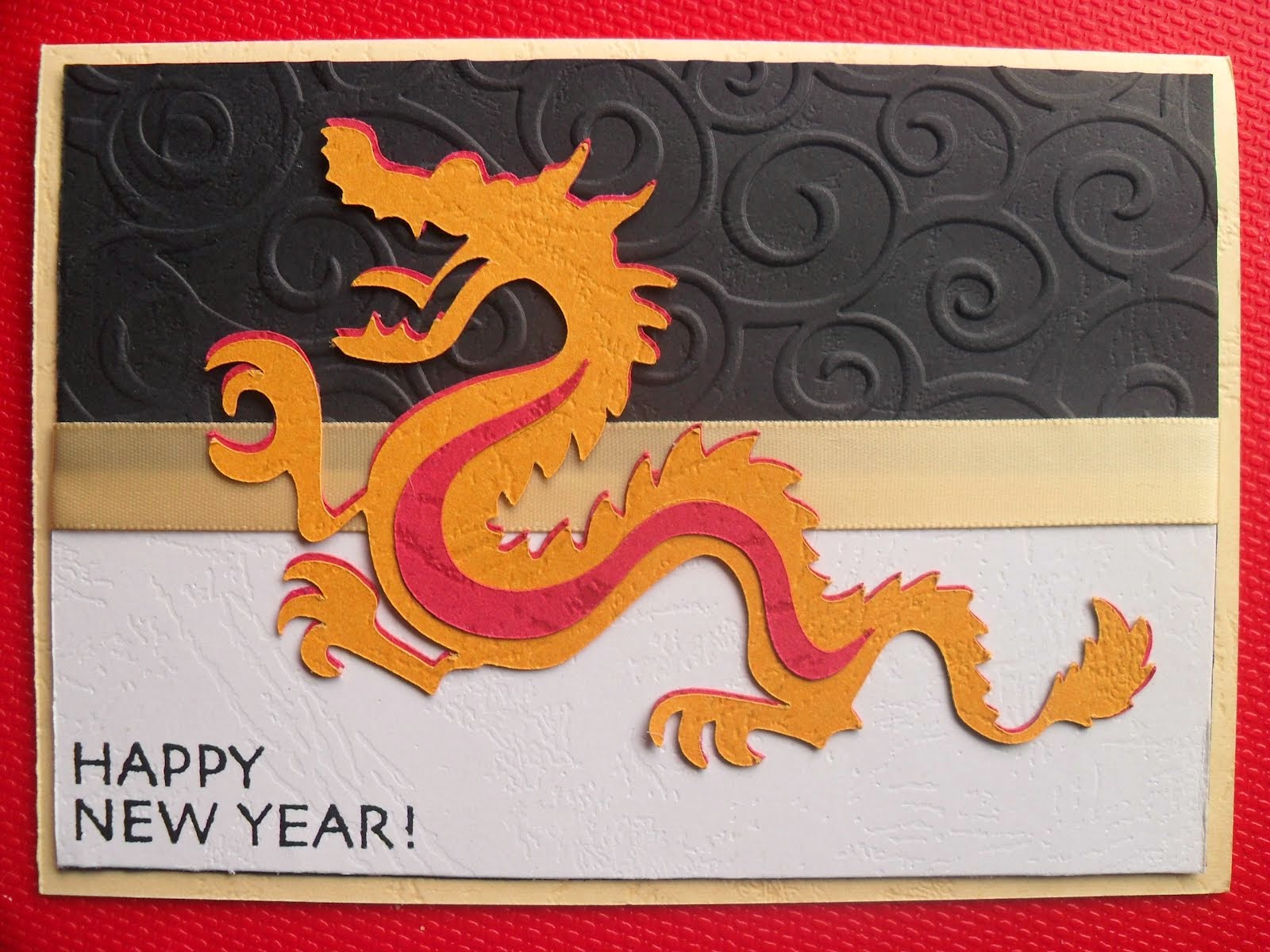 Happy New Year Greetings Card Idea, Home Made New year Card 2015 | New Year 2015 Wishes SMS