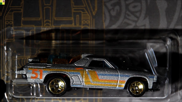 1971 EL CAMINO 51 ANNIVERSARY BLACK & GOLD 1/6