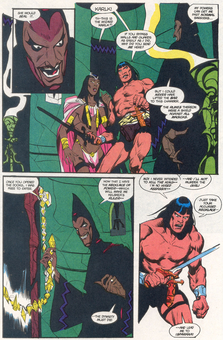 Read online Conan the Barbarian (1970) comic -  Issue #265 - 7