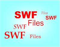 add swf files in blogger