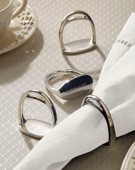 Ralph lauren napkin rings Clearance