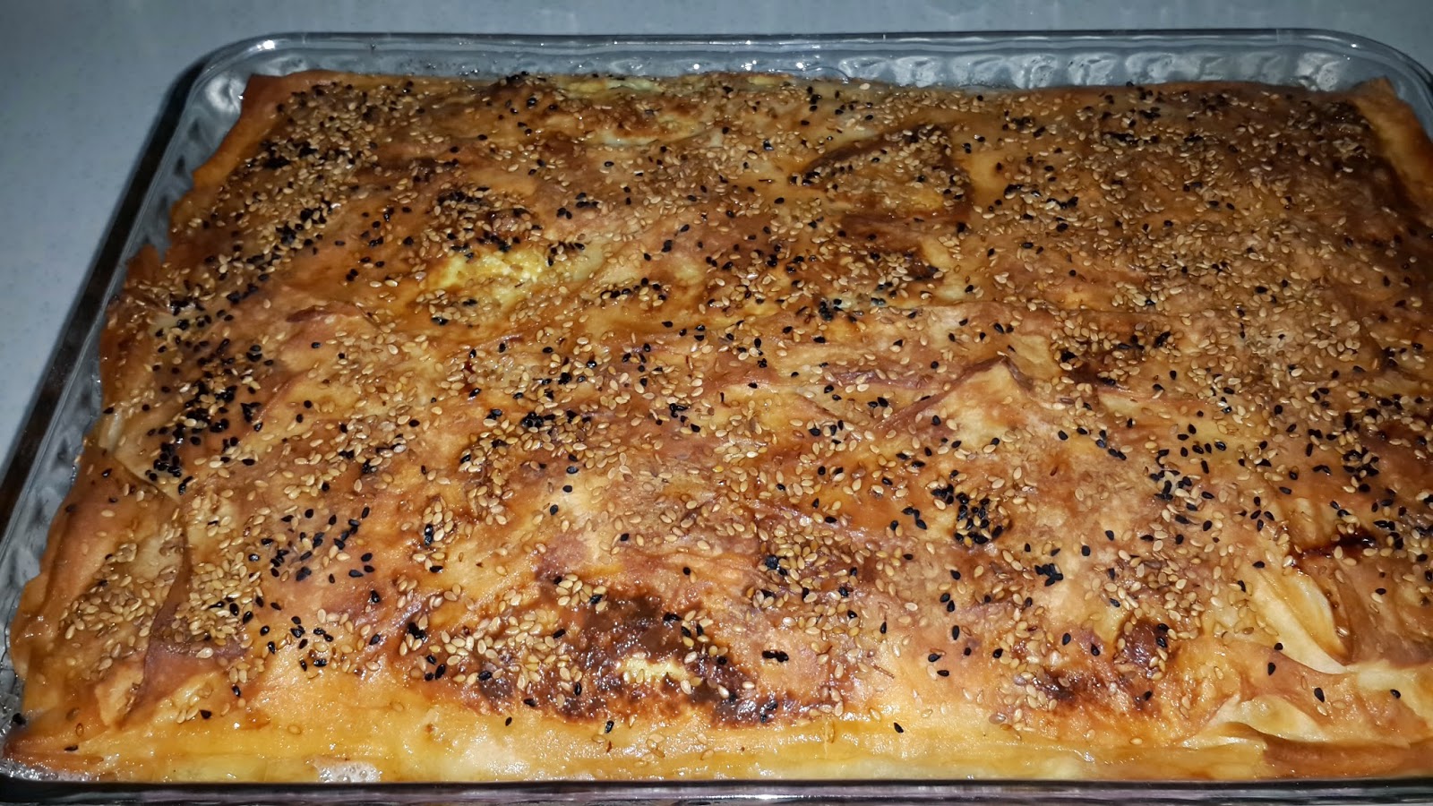 PASTA VE KURABİYE yalancı su böreği