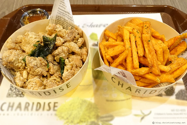 Christina Truong Food From the Lens Photography Toronto Evening Dessert Adventures Charidise Popcorn Chicken Sweet Potato Fries with Plum Powder