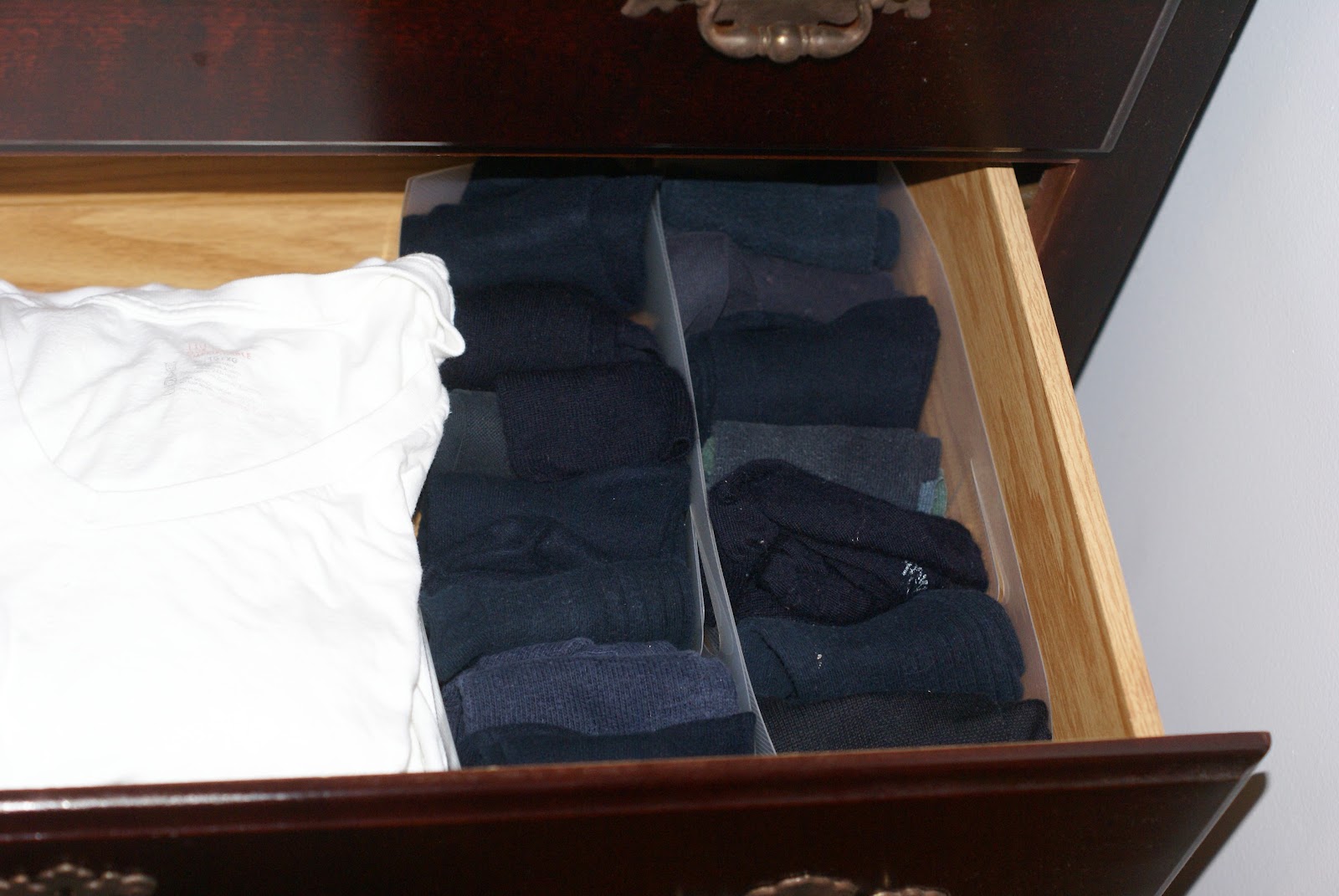 Watching Over the Ways Sock Drawer Organization