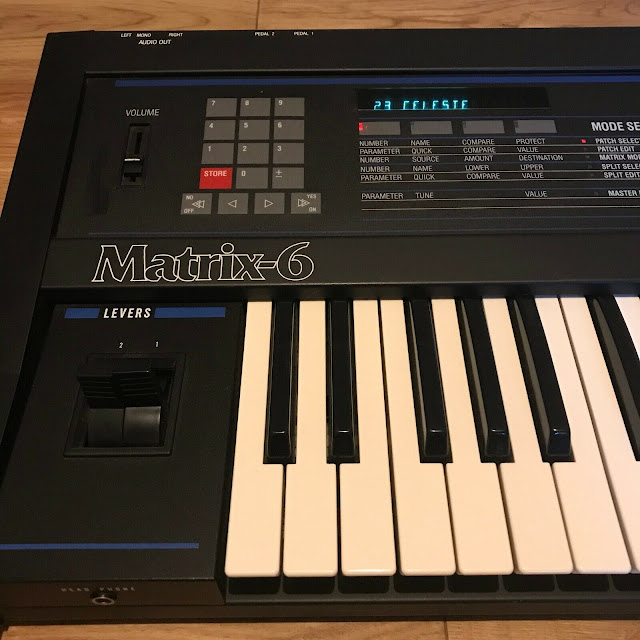 MATRIXSYNTH: Oberheim Matrix 6 SN 702017