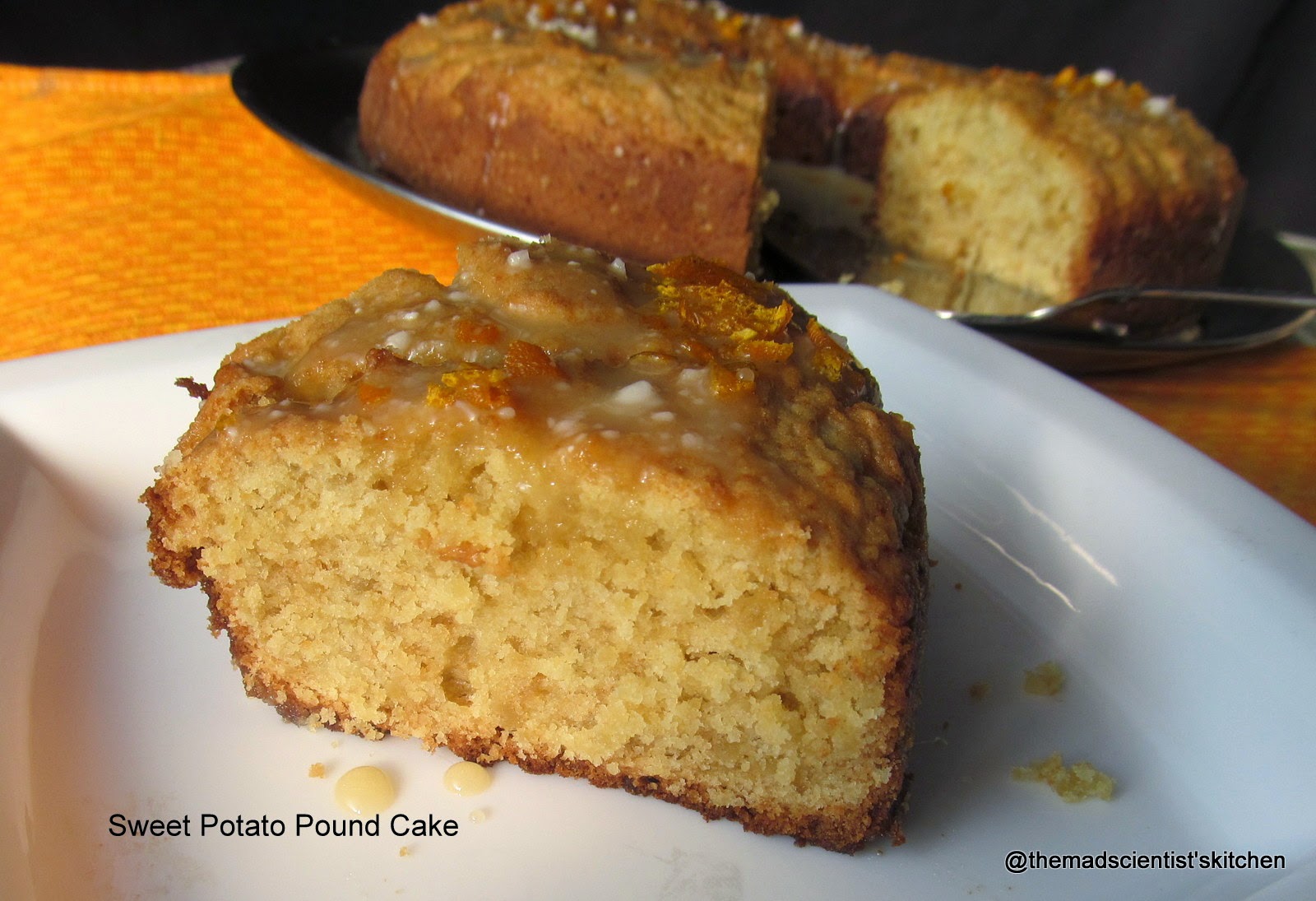 Sweet Potato Pound Cake 