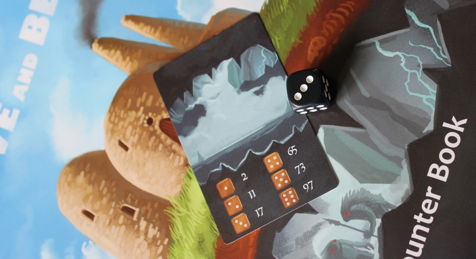 Random Nerdery: Cardboard - Above and Below board game review